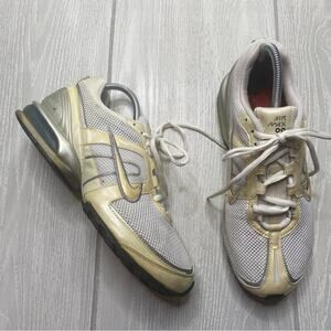 Nike Women's White & Pearl Air Max 90 Sneakers Size 8.5